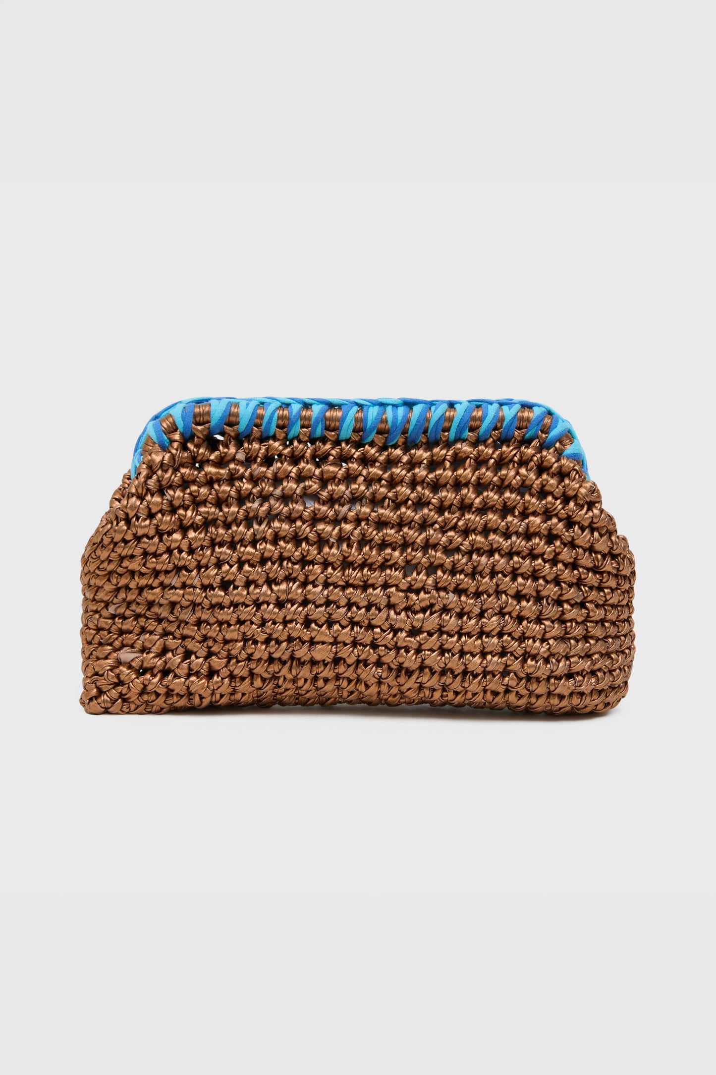 Crochet Clutch, Bronze
