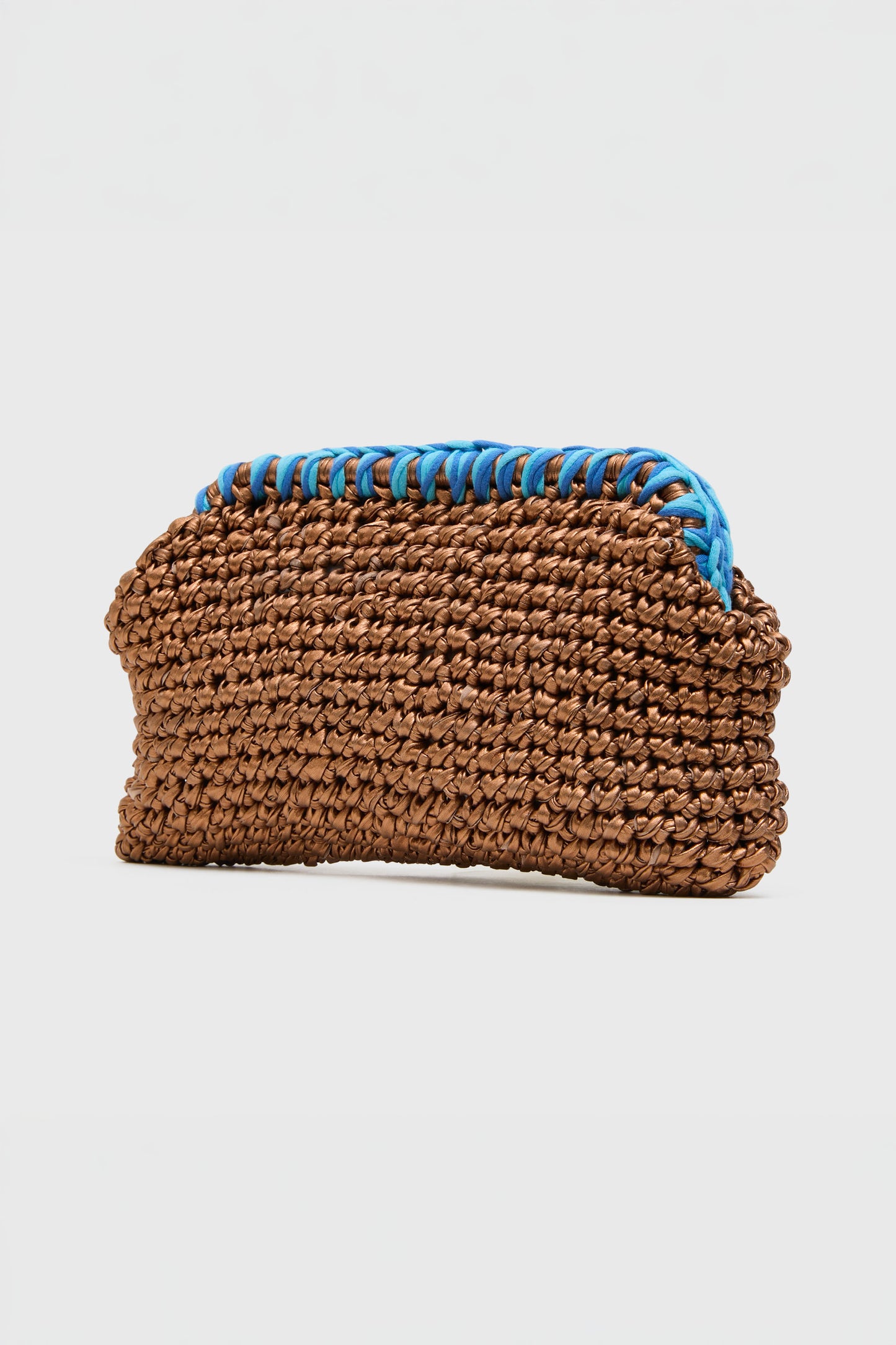 Crochet Clutch, Bronze