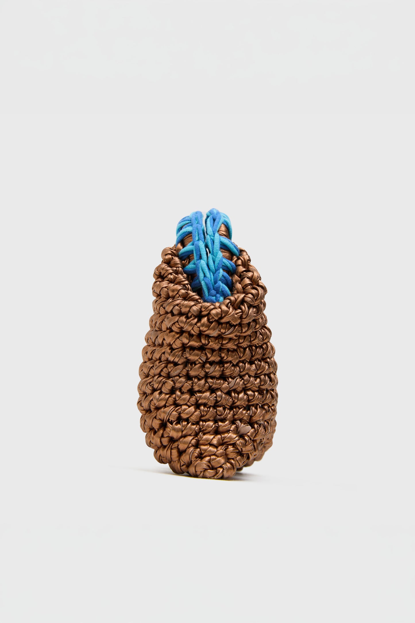 Crochet Clutch, Bronze
