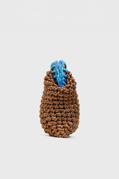 Nº 5 Crochet Clutch, Bronze