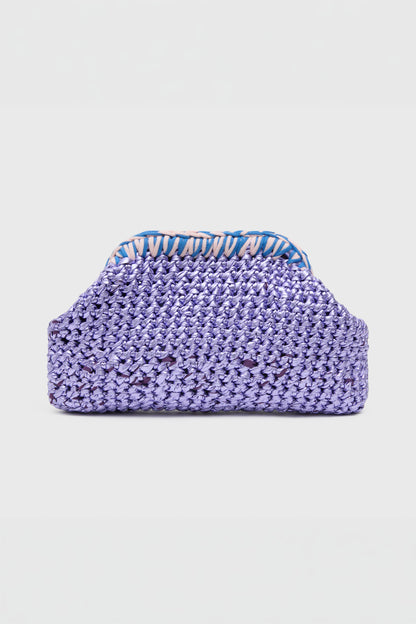 Nº 1 Crochet Clutch, Lilac