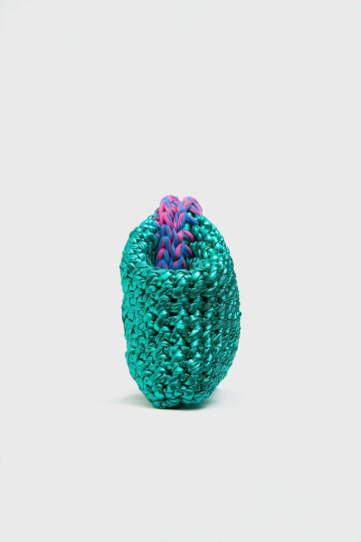 Crochet Clutch, Teal